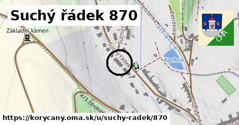 Suchý řádek 870, Koryčany