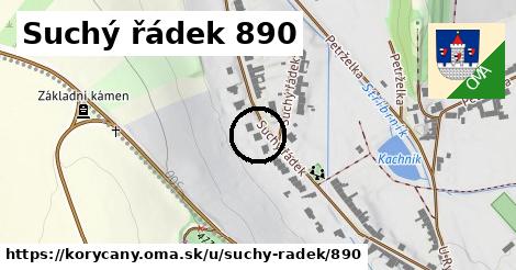 Suchý řádek 890, Koryčany