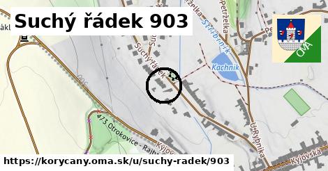 Suchý řádek 903, Koryčany