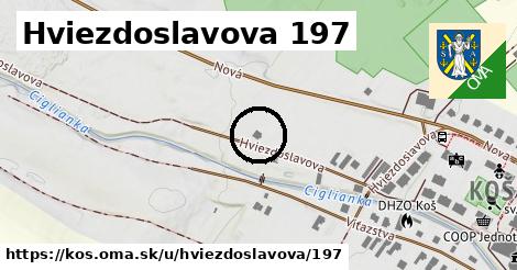 Hviezdoslavova 197, Koš