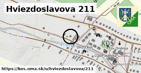 Hviezdoslavova 211, Koš