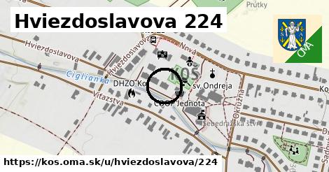 Hviezdoslavova 224, Koš