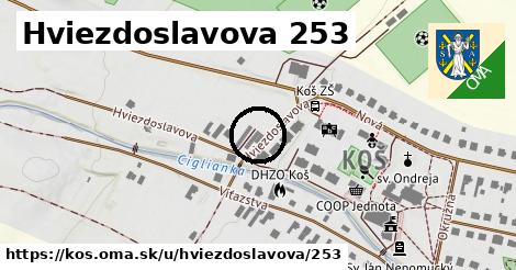 Hviezdoslavova 253, Koš
