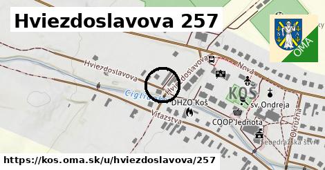 Hviezdoslavova 257, Koš