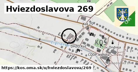 Hviezdoslavova 269, Koš