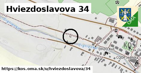 Hviezdoslavova 34, Koš