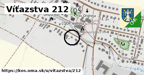 Víťazstva 212, Koš