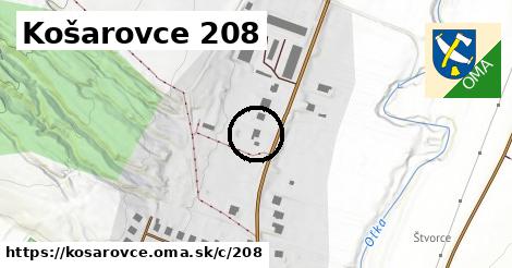 Košarovce <span class="supisne">208</span>