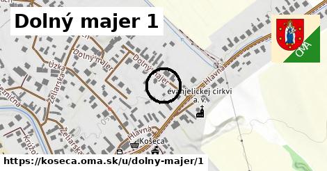 Dolný majer 1, Košeca