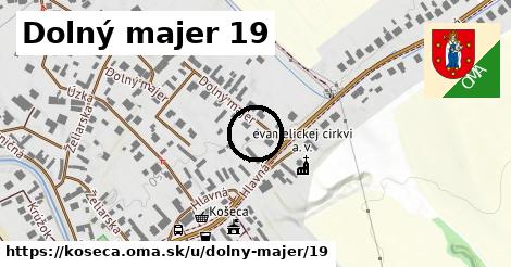 Dolný majer 19, Košeca