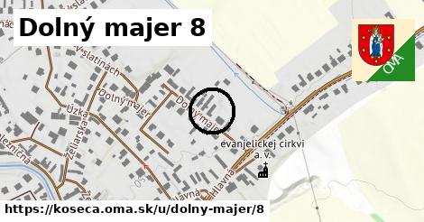 Dolný majer 8, Košeca