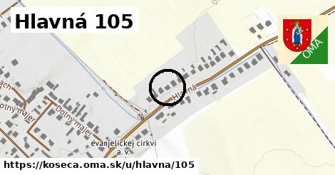 Hlavná 105, Košeca