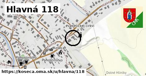 Hlavná 118, Košeca
