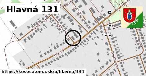 Hlavná 131, Košeca