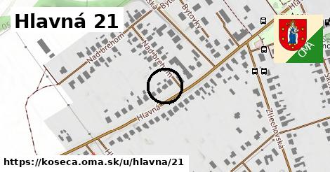 Hlavná 21, Košeca