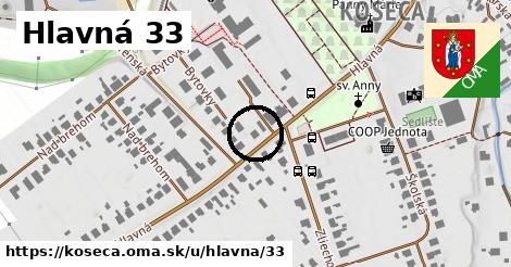 Hlavná 33, Košeca