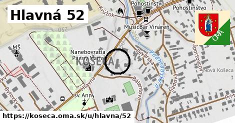 Hlavná 52, Košeca