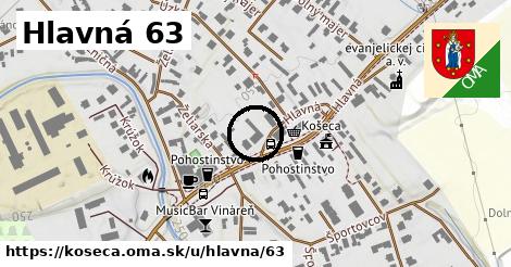 Hlavná 63, Košeca