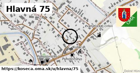 Hlavná 75, Košeca