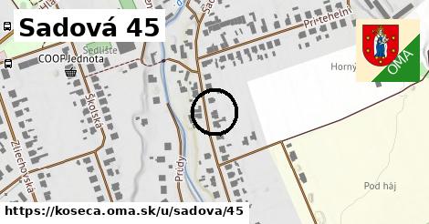 Sadová 45, Košeca