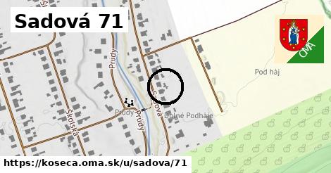 Sadová 71, Košeca