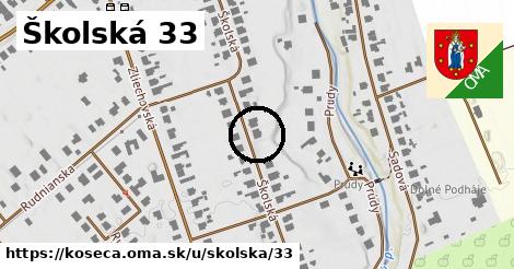 Školská 33, Košeca