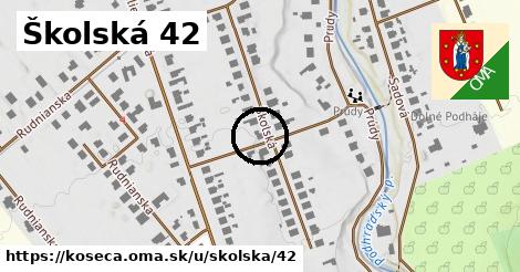 Školská 42, Košeca