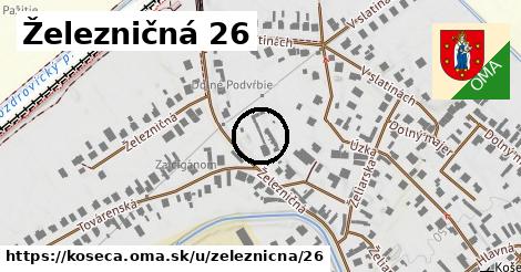 Železničná 26, Košeca