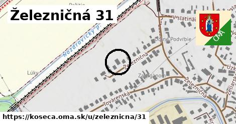 Železničná 31, Košeca