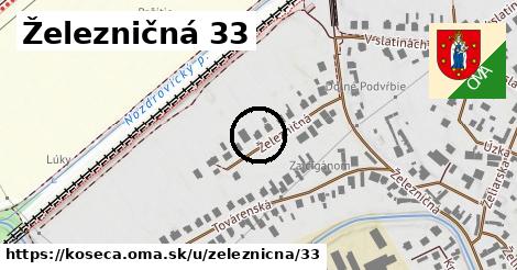 Železničná 33, Košeca