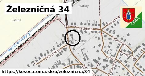 Železničná 34, Košeca