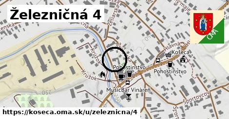 Železničná 4, Košeca