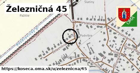 Železničná 45, Košeca