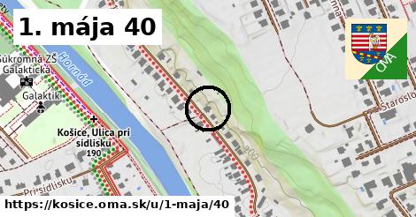 1. mája 40, Košice