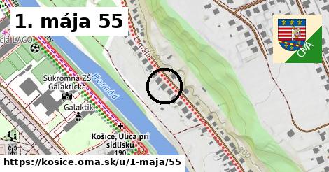 1. mája 55, Košice