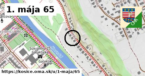 1. mája 65, Košice