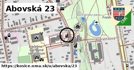 Abovská 23, Košice