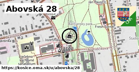 Abovská 28, Košice