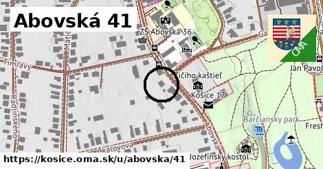 Abovská 41, Košice