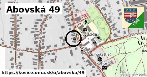 Abovská 49, Košice