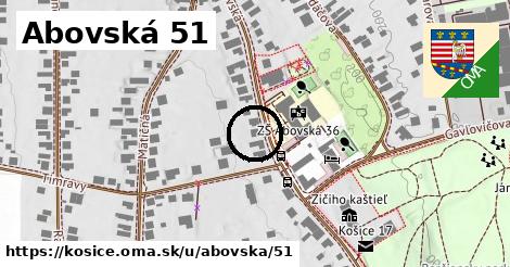 Abovská 51, Košice