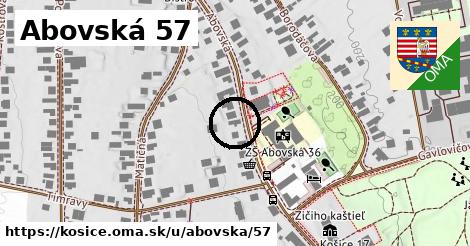 Abovská 57, Košice