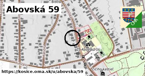 Abovská 59, Košice