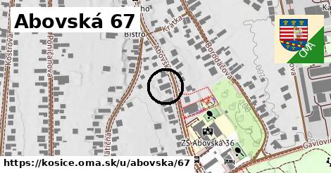 Abovská 67, Košice