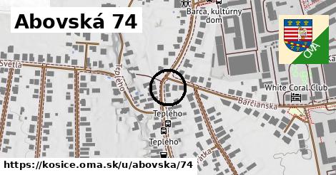 Abovská 74, Košice