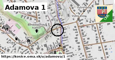 Adamova 1, Košice