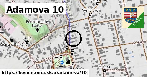 Adamova 10, Košice