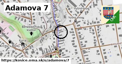 Adamova 7, Košice