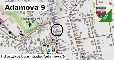 Adamova 9, Košice