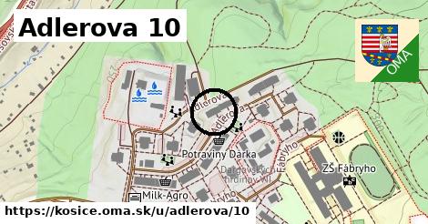 Adlerova 10, Košice